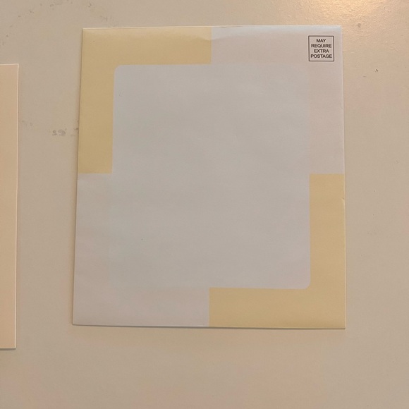 Yellow Baby Booties Card Greeting Card - Picture 2 of 7